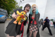 Fans Arrive For Guns N' Roses Concert In Warsaw