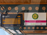 Bus Terminal Of Memmingen Airport