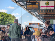 Bus Terminal Of Memmingen Airport