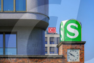Nordbahnhof S-Bahn Station In Berlin