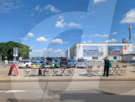 Police Dog Squad Vehicles At Memmingen Airport
