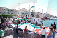 Freedom Flotilla's Handala Sets Sail For Gaza