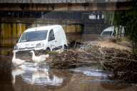 Catalonia Hit By Severe Storms And Flash Floods
