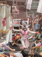 Animals Rights March In Toronto, Canada