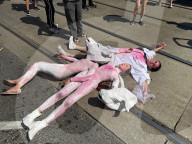 Animals Rights March In Toronto, Canada