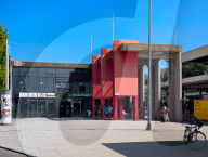German Train Station Of Memmingen