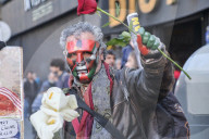 March In Buenos Aires Against Israel's Occupation And Genocide In Palestine