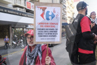 March In Buenos Aires Against Israel's Occupation And Genocide In Palestine