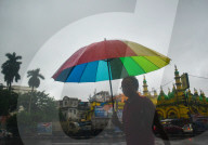 Monsoon In Kolkata, India