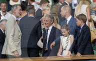 Royals beim Finale der Herren bei den Wimbledon Championships, Tag 14