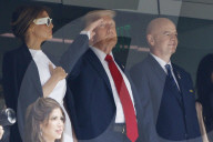 FUSSBALL - US-Präsident Trump am Final der Fifa-Klub-WM