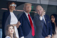 FUSSBALL - US-Präsident Trump am Final der Fifa-Klub-WM