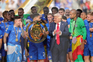 FUSSBALL - US-Präsident Trump am Final der Fifa-Klub-WM