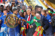 FUSSBALL - US-Präsident Trump am Final der Fifa-Klub-WM