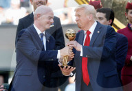 FUSSBALL - US-Präsident Trump am Final der Fifa-Klub-WM