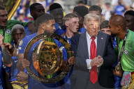 FUSSBALL - US-Präsident Trump am Final der Fifa-Klub-WM