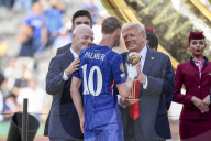 FUSSBALL - US-Präsident Trump am Final der Fifa-Klub-WM