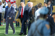 FUSSBALL - US-Präsident Trump am Final der Fifa-Klub-WM