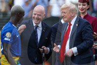 FUSSBALL - US-Präsident Trump am Final der Fifa-Klub-WM