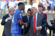 FUSSBALL - US-Präsident Trump am Final der Fifa-Klub-WM