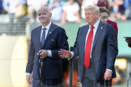 FUSSBALL - US-Präsident Trump am Final der Fifa-Klub-WM