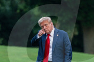 Trump Arrives At The White House