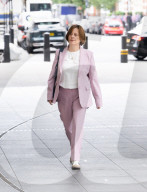 Guests arrive for Sunday with Laura Kuenssberg at the BBC, Broadcasting House, London, UK. 