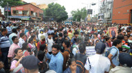 Protest Of Teachers Of Government -Aided  Schools In Howrah, Kolkata, India