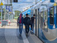 Arverio Train At Memmingen Station