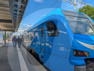 Arverio Train At Memmingen Station