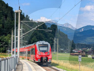 Alpine Railway Station Hausberg