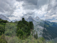 Wetterstein Mountains - View From UNESCO World Heritage Site, King's House On Schachen
