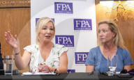 Sinn Fein press briefing at Royal Overseas League, London, Great Britain 14th July 2025