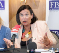 Sinn Fein press briefing at Royal Overseas League, London, Great Britain 
14th July 2025