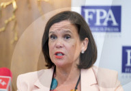 Sinn Fein press briefing at Royal Overseas League, London, Great Britain 
14th July 2025