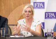 Sinn Fein press briefing at Royal Overseas League, London, Great Britain 
14th July 2025