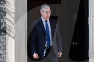 Czech Prime Minister Petr Fiala Visits Downing Street In London