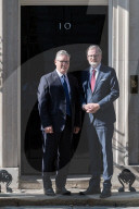 Czech Prime Minister Petr Fiala Visits Downing Street In London