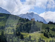 UNESCO World Heritage Site: King's House With Former Farm Buildings On Schachen In Bavaria