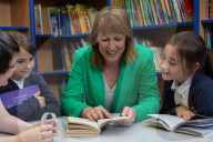 Chancellor of the Exchequer Rachel Reeves and Secretary of State for Digital, Media, Culture and Sport Lisa Nandy, visit a school in Wigan