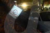 Large Tree Down During Severe Weather On Columbus Avenue And West 95th Street