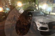 Large Tree Down During Severe Weather On Columbus Avenue And West 95th Street