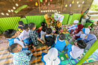 First Day Of School In Indonesia
