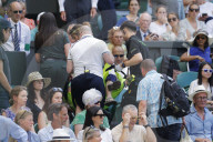 Day eleven of the 2025 Wimbledon Tennis Championships at the All England Club Lawn Tennis and Croquet Club in London, UK.
