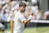 Day ten of the 2025 Wimbledon Tennis Championships at the All England Club Lawn Tennis and Croquet Club in London, UK.