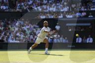 Day ten of the 2025 Wimbledon Tennis Championships at the All England Club Lawn Tennis and Croquet Club in London, UK.