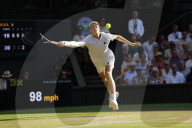 Day ten of the 2025 Wimbledon Tennis Championships at the All England Club Lawn Tennis and Croquet Club in London, UK.