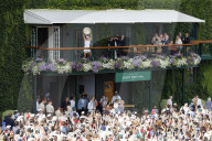 Day thirteen of the 2025 Wimbledon Tennis Championships at the All England Club Lawn Tennis and Croquet Club in London, UK.