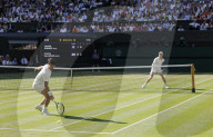Day fourteen of the 2025 Wimbledon Tennis Championships at the All England Club Lawn Tennis and Croquet Club in London, UK.