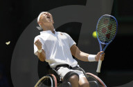 Day fourteen of the 2025 Wimbledon Tennis Championships at the All England Club Lawn Tennis and Croquet Club in London, UK.